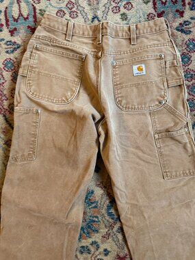 Women's Cut Reinforced Leg Carhartt Work Pants - 32